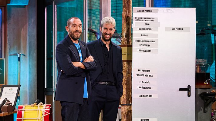 La Revuelta - ¿Eduardo Noriega o las perchas?