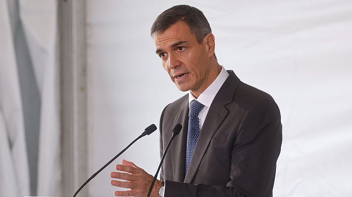 El presidente del Gobierno, Pedro Sánchez