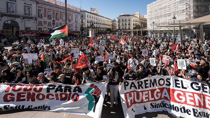Manifestaciones pro Palestina