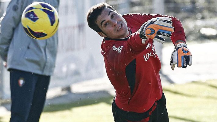 Telediario 1 - El Madrid, tras Andrés Fernández