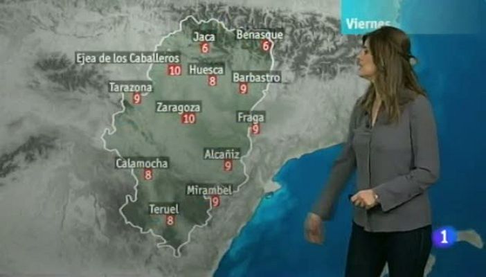 Noticias Aragón - El tiempo en Aragón - 25/01/13