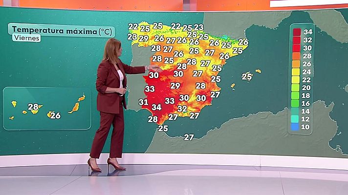 El tiempo - Probables nieblas densas en el interior norte de Galicia