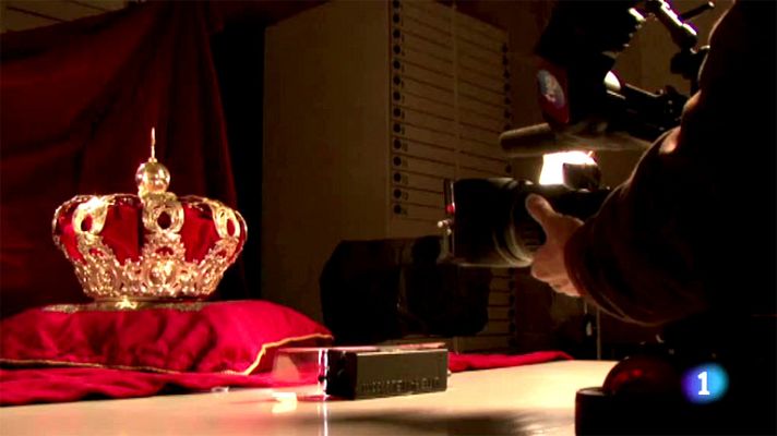 Audiencia Abierta - Rodaje de los símbolos reales de la monarquía española