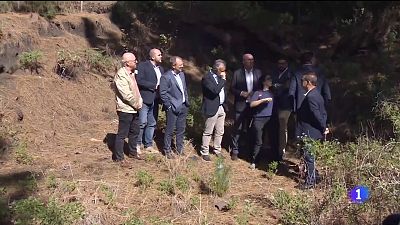 Exhumados ocho cuerpos de "Los 13 de Fuencaliente" (Santa Cruz de Tenerife) | Ver ahora