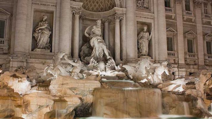 Telediario 1 - Subastan La Fontana di Trevi