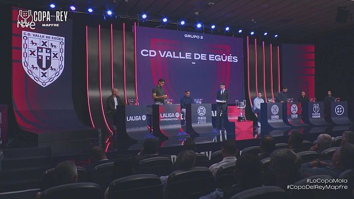 Fútbol - Copa de S.M. el Rey. Sorteo 1ª Eliminatoria