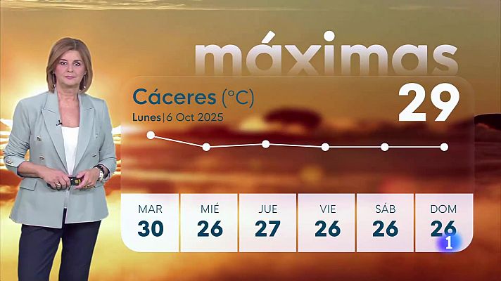 Noticias de Extremadura - El tiempo en Extremadura - 06/10/2025