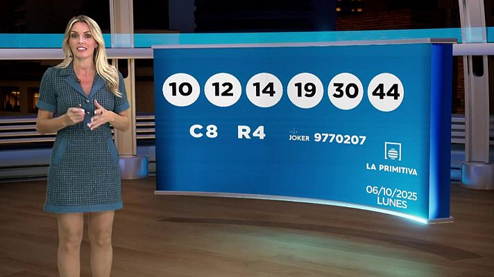 Loterías - Sorteo de la Bonoloto y Primitiva del 06/10/2025