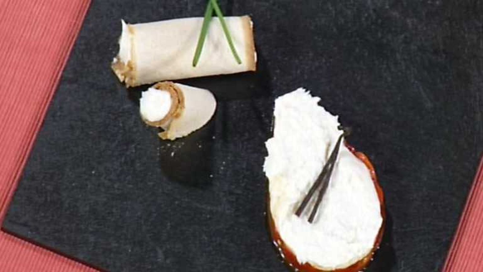 Cocina con Sergio - Brandada de bacalao sobre pimientos asados - ver ahora