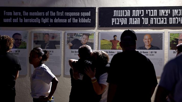 Telediario 1 - Las heridas en los kibutz atacados por Hamás perduran en el segundo aniversario de los ataques