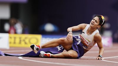 María Pérez rememora cómo sufrió para lograr el doblete en el Mundial de Tokio: "Por momentos quería retirarme"