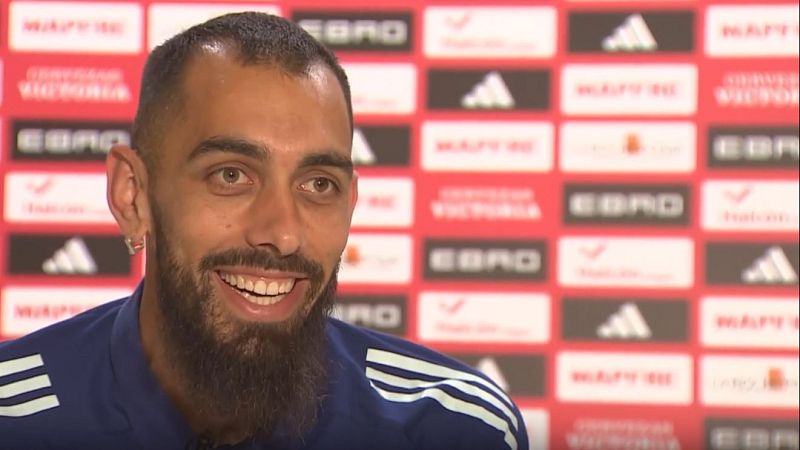 Borja Iglesias, en RTVE: "Respecto a la situación que pasó, creo que se tomaron medidas"