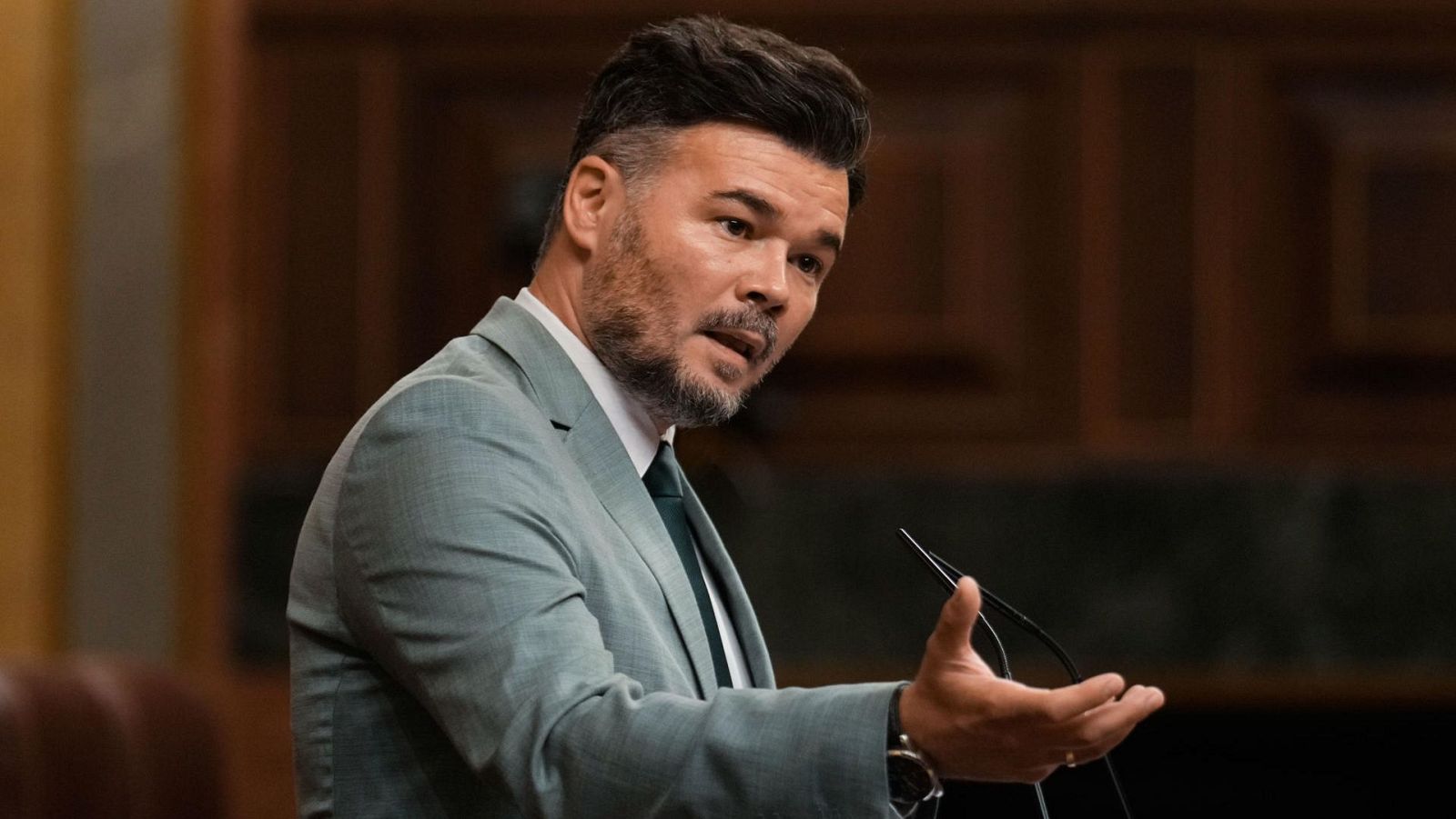 Gabriel Rufián, portavoz del ERC en el Congreso, en 'Mañaneros 360' - Mañaneros 360 | Ver