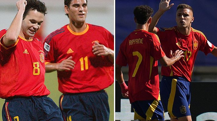 La seleccin Sub-20 se mira en la Espaa de Iniesta en 2003 para romper la maldicin de cuartos