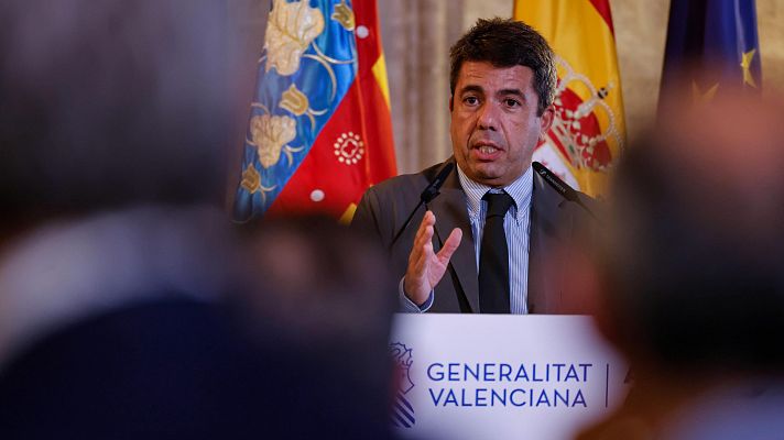 Informativo 24h - Mazón admite que "jamás" dio órdenes a Pradas en la dana: "Ni para convocar el Cecopi ni para activar la UME ni mandar alerta"