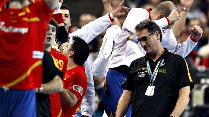 El seleccionador nacional ha reconocido ante las cámaras de TVE que la victoria en la final y cómo se ha desarrollado ha sido un sueño hecho realidad.