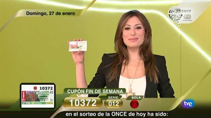 Sorteos ONCE - Sorteo ONCE - 27/01/13