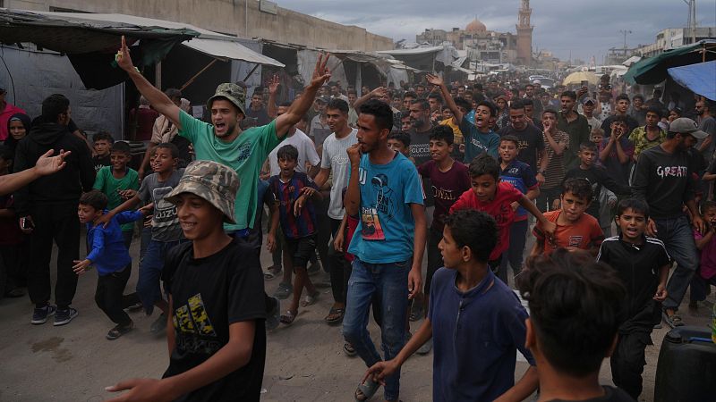 Avanza la aprobación del alto el fuego entre Israel y Hamas - Telediario 2 | Ver