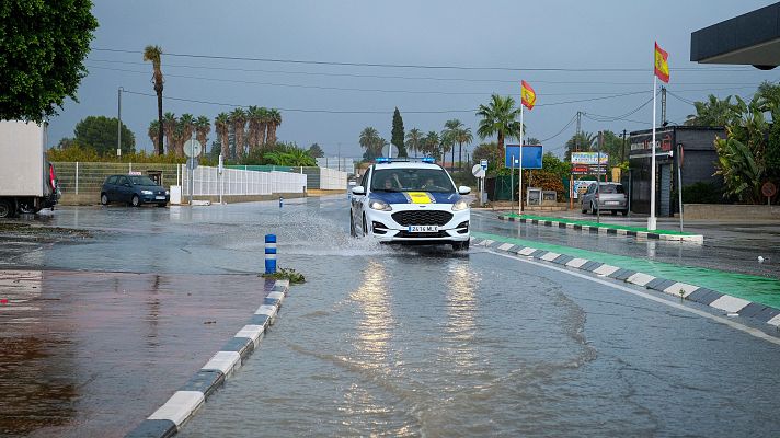 El tiempo - La dana Alice sigue dejando lluvias este viernes en el este y sureste peninsular