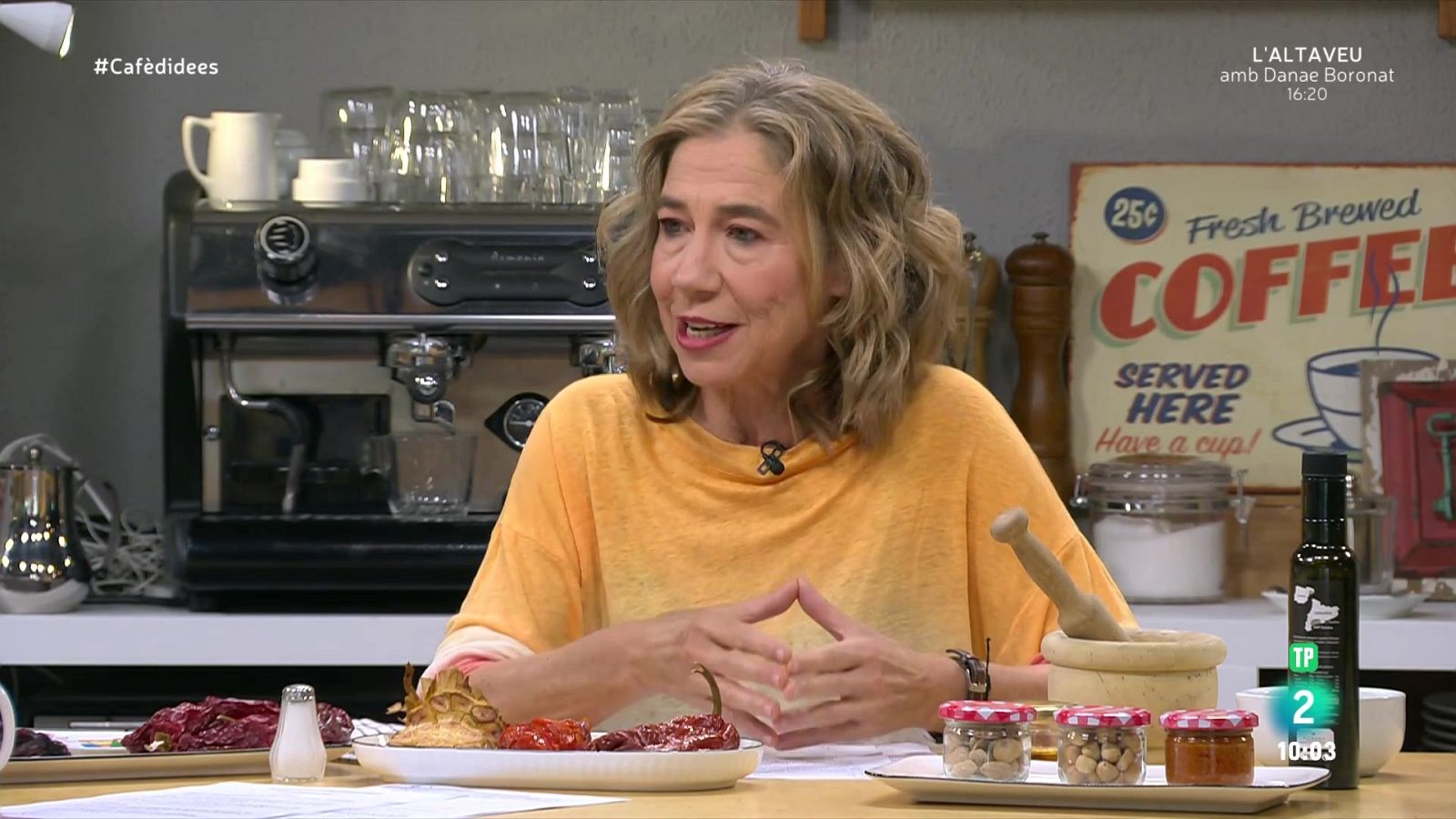 Ada Parellada reivindica el romesco: "La salsa més important de la cuina catalana"