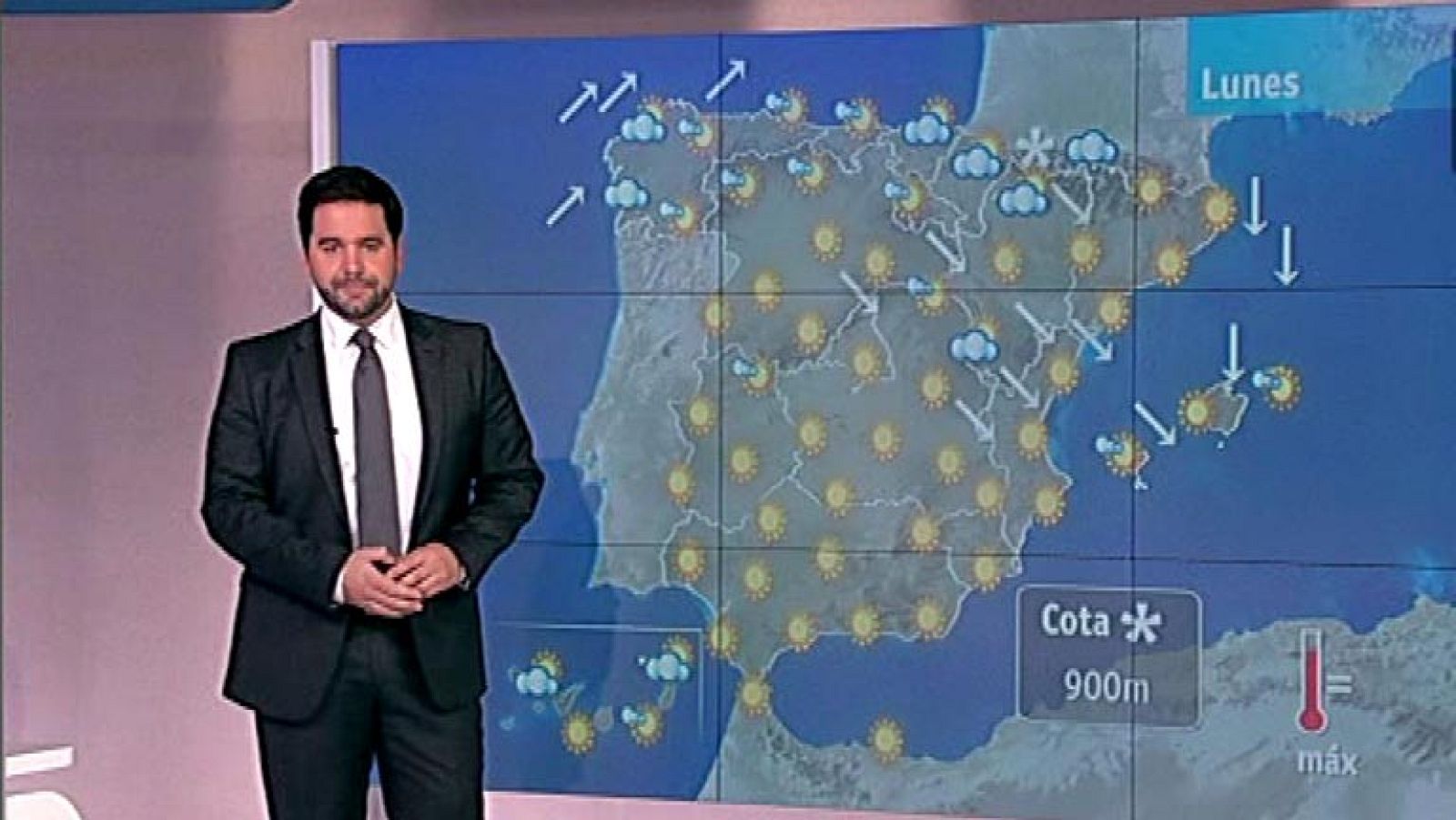 Temperaturas altas y sin lluvia por influencia del anticiclón