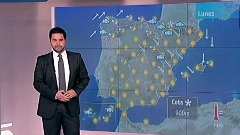 Temperaturas altas y sin lluvia por influencia del anticiclón