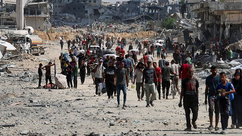 Israel se retira a la zona fijada en el plan mientras exige que Hamás se desarme | Ver