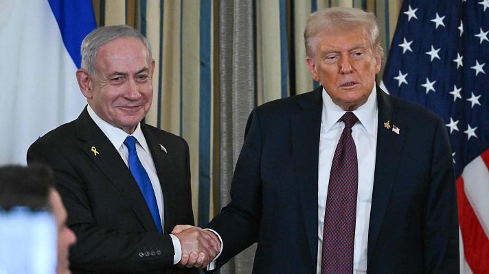 Telediario 2 - Así se gestó el acuerdo de paz de Trump para la Franja de Gaza