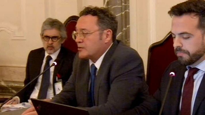Telediario Fin de Semana - Los vídeos de las declaraciones judiciales del fiscal general del Estado marcan la agenda política