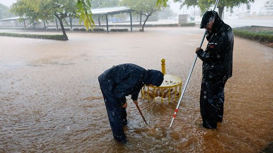 La dana Alice deja lluvias intensas en Comunidad Valenciana, Tarragona y Baleares, que solicita el despliegue de la UME