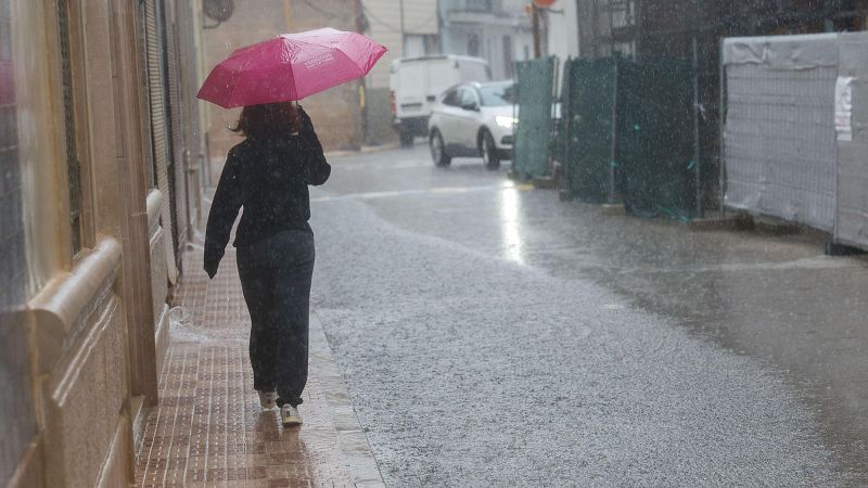 La influencia de la dana Alice se desplaza hacia el área mediterránea norte