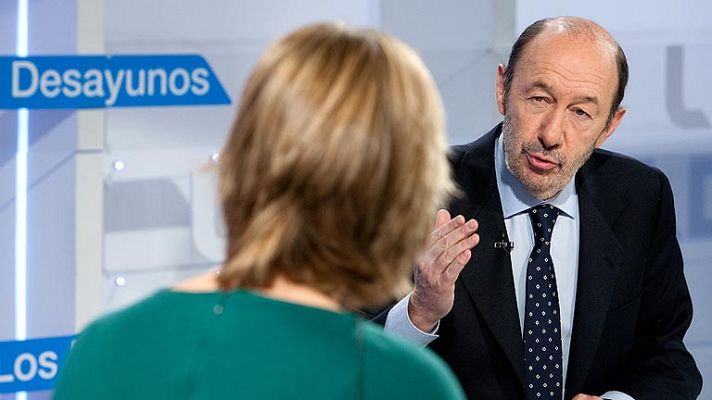 Los desayunos - Rubalcaba en Los Desayunos de TVE