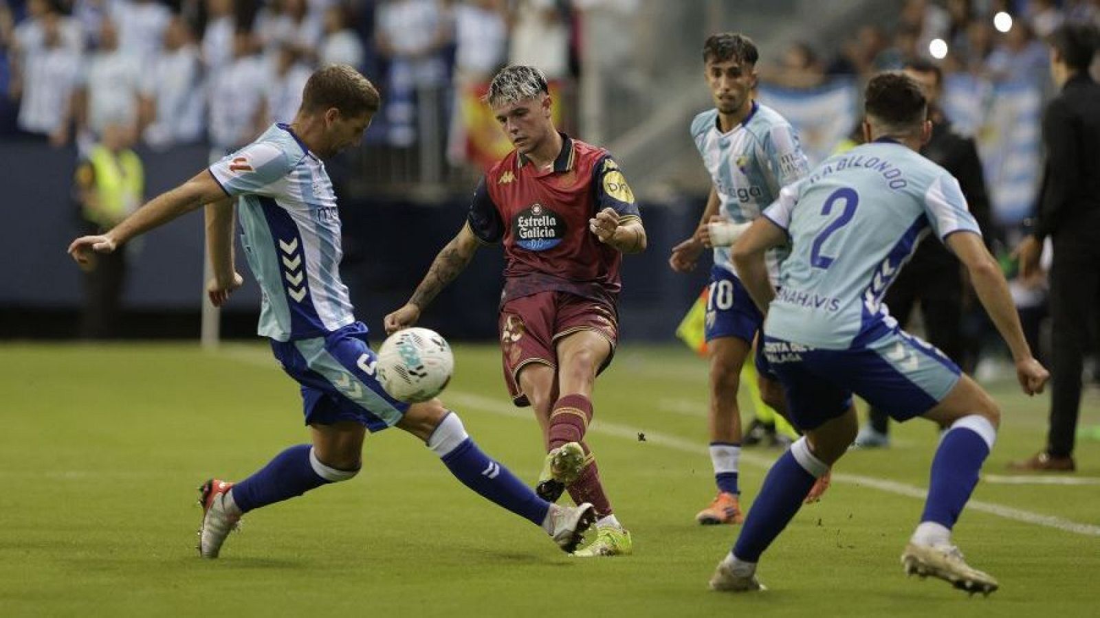 Málaga - Deportivo: resumen del partido 9ª jornada Liga | Segunda | Ver