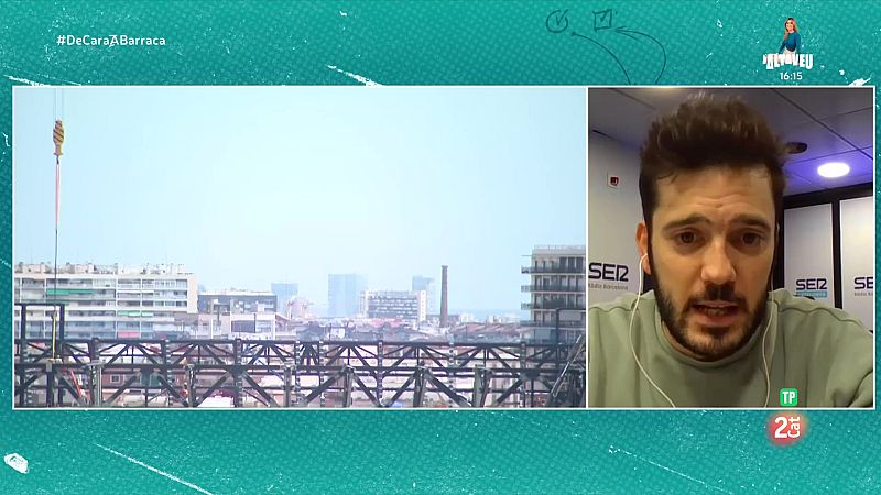 De cara a barraca - Nova polèmica sobre les obres al Camp Nou - Veure ara