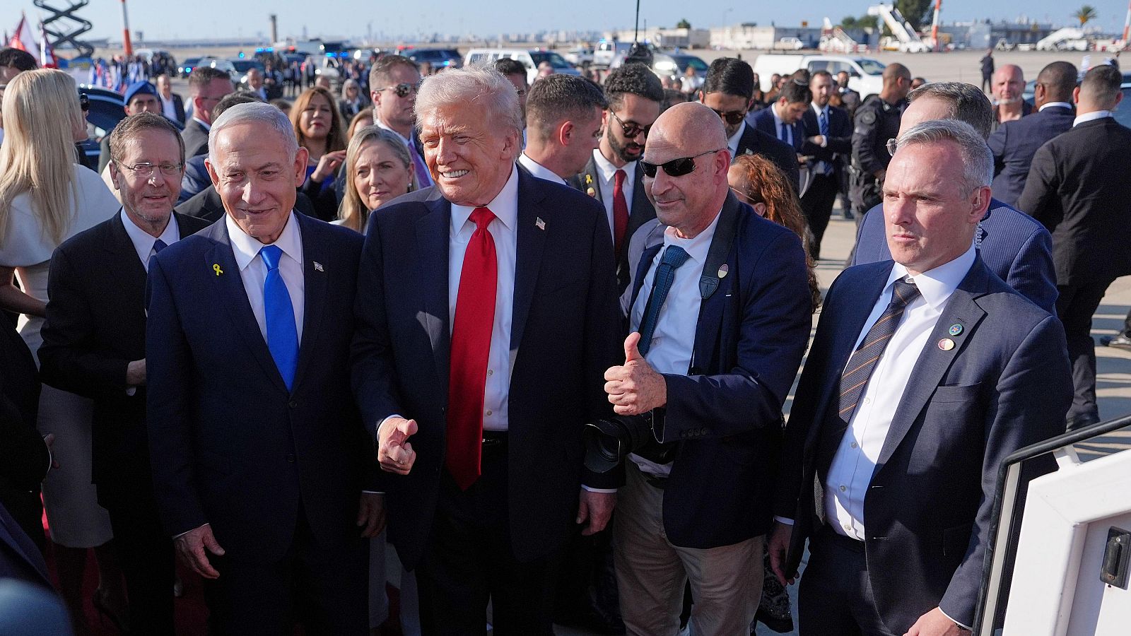 Trump augura una edad de oro para Oriente Próximo en su visita a Israel | Ver