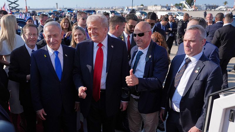 Trump augura una edad de oro para Oriente Próximo en su visita a Israel