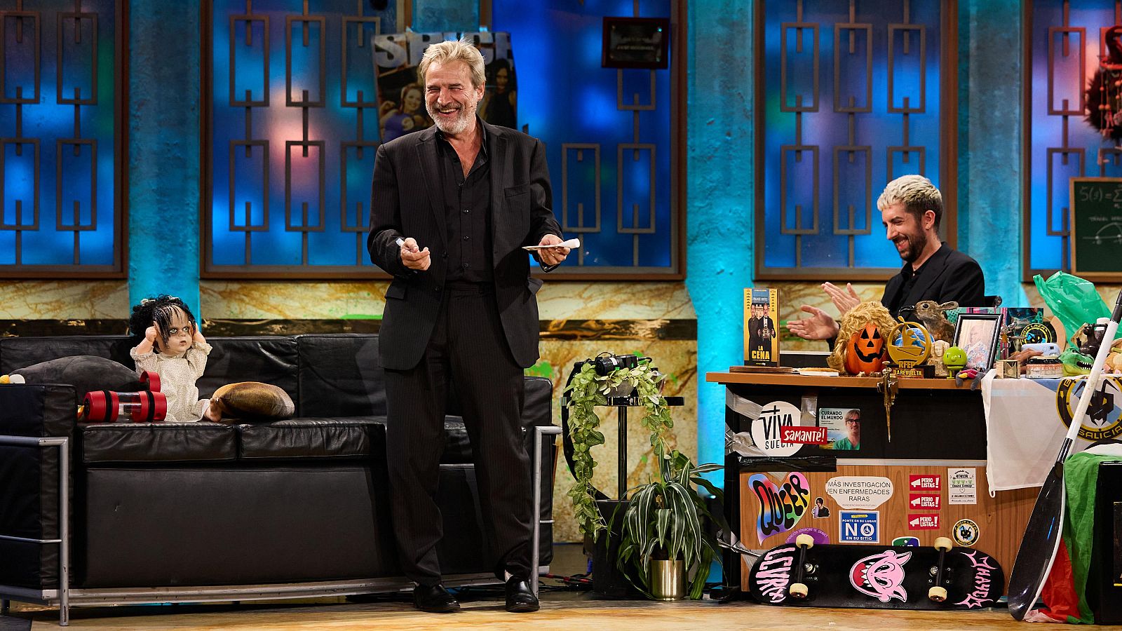 La Revuelta | Alberto San Juan: "Mario Casas es un prodigio" - La Revuelta | Ver