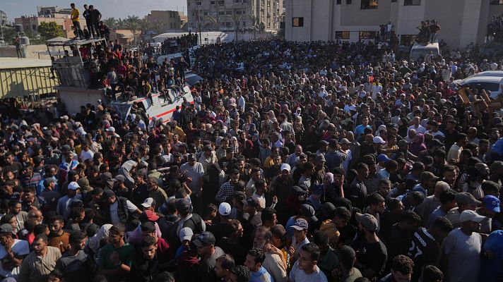 Telediario 2 - ¿Cómo viven los palestinos la paz desde España?
