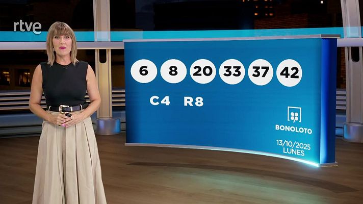 Loterías - Sorteo de la Bonoloto y Primitiva del 13/10/2025