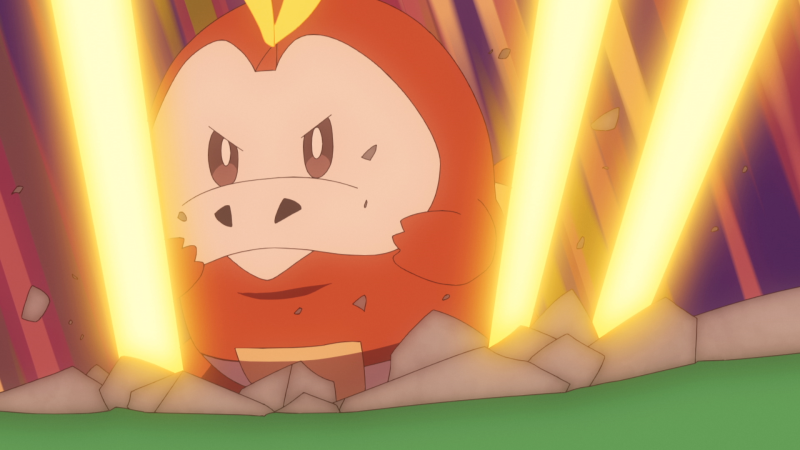 Sparkle! The glow of flame and art! - Pokémon Horizontes en inglés | Watch