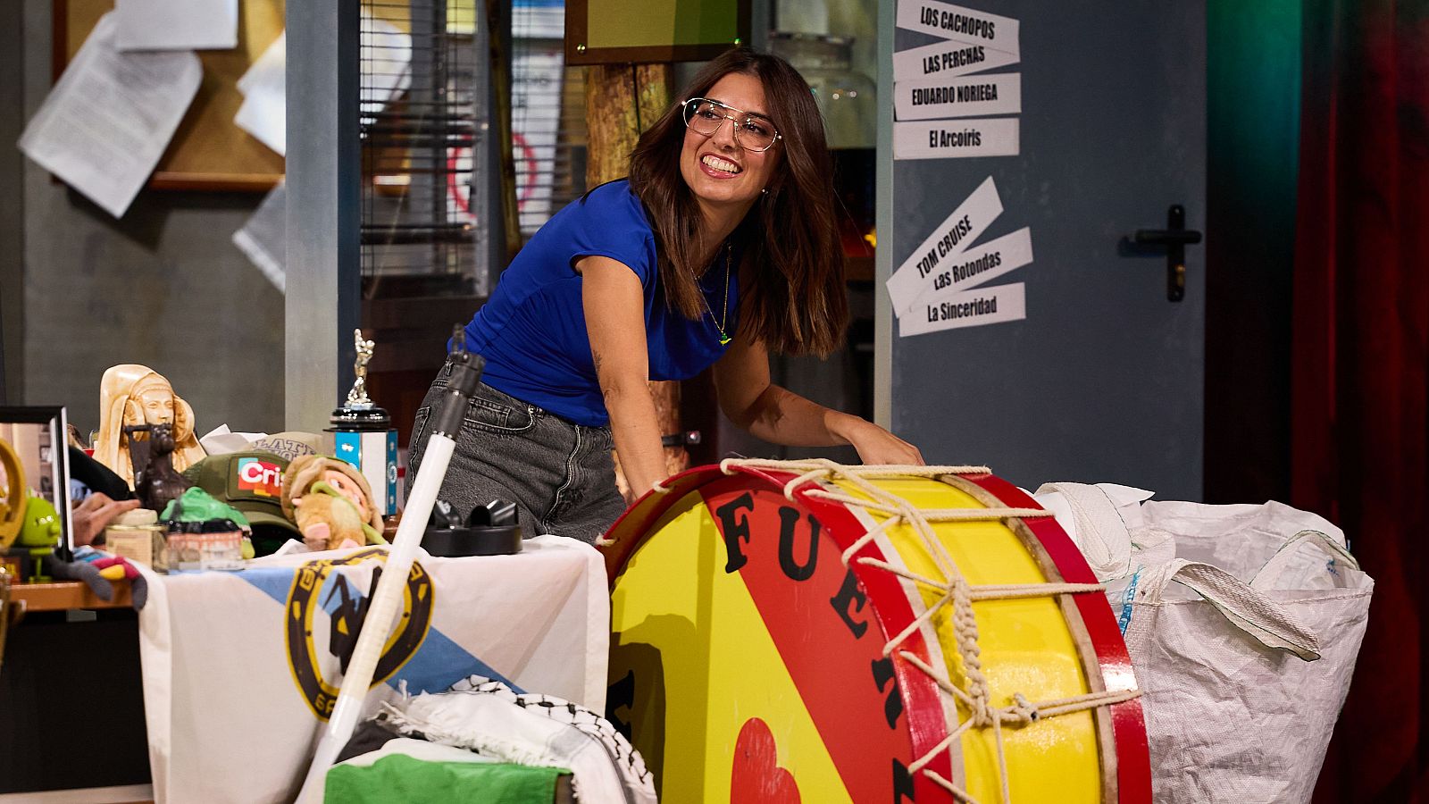 La Revuelta | Saray deja el "piso" de Ibarburu en el escenario - La Revuelta | Ver