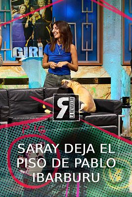 La Revuelta - Saray deja el "piso" de Ibarburu en el escenario