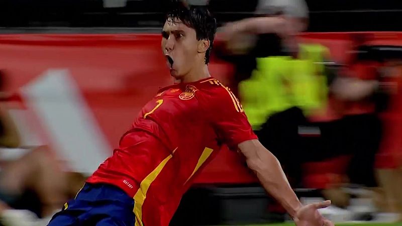 España - Finlandia: gol de Gonzalo (2-1, 94') | Sub-21 - Fútbol | Ver