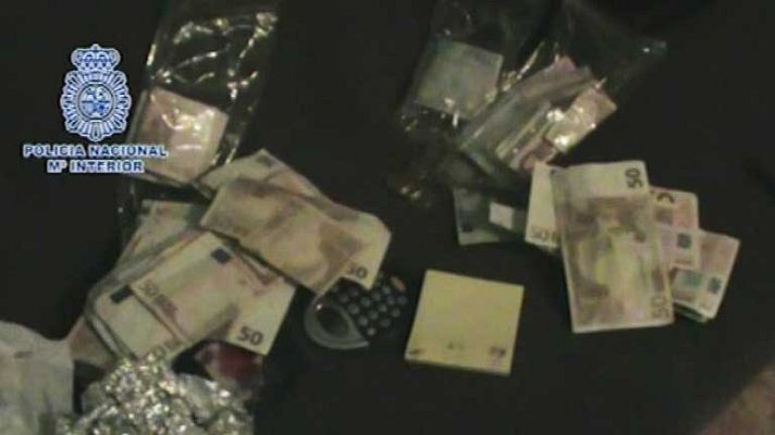 Telediario 1 - Clanes de la droga en Madrid