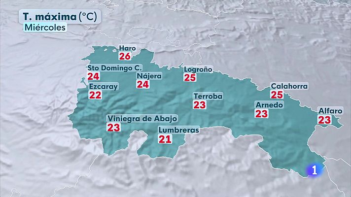 Informativo Telerioja - El Tiempo en La Rioja - 15-10-2025