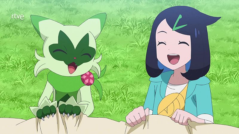 The flower tower! - Pokémon Horizontes en inglés | Watch