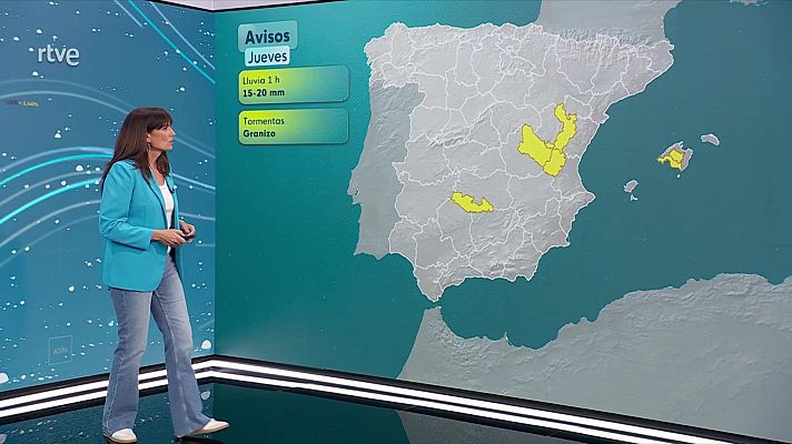 El tiempo - Por la tarde tormentas localmente fuertes en el nordeste de Cataluña, nieblas persistentes en el norte de Lugo