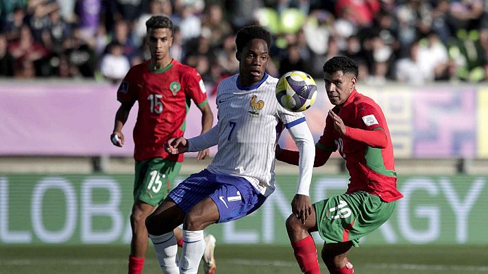 Fútbol - Campeonato del Mundo Sub-20. 1ª semifinal: Marruecos - Francia