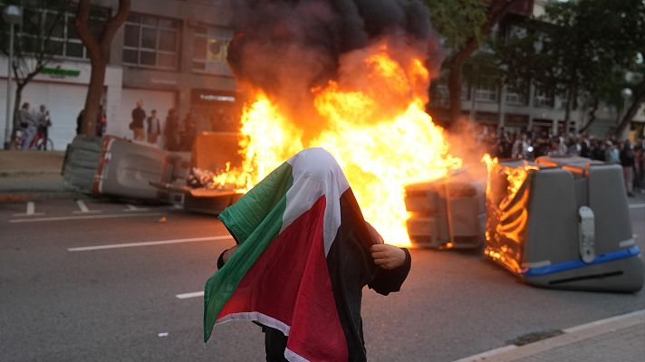 Mañaneros 360 - Manifestaciones propalestinas: cargas y disturbios