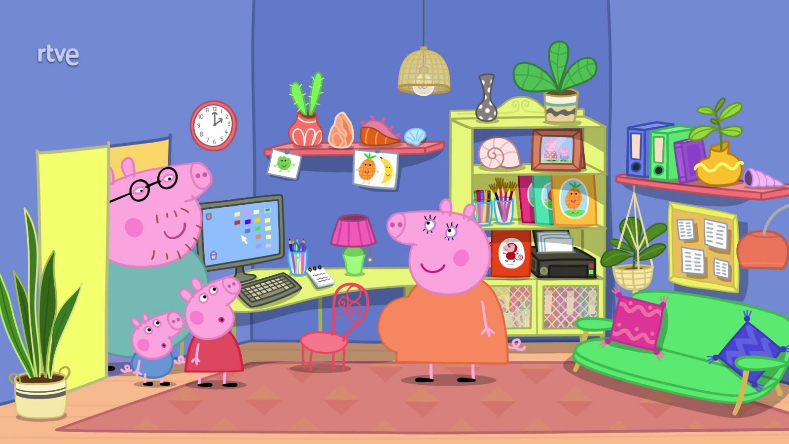 Peppa Pig - Decorando - RTVE.es - Peppa Pig | Ver